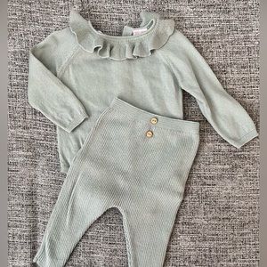 Zara Baby Two Piece Sweater Set